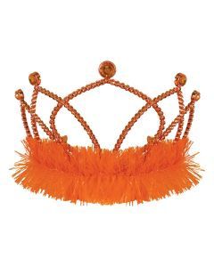 Orng Plastic Tiara