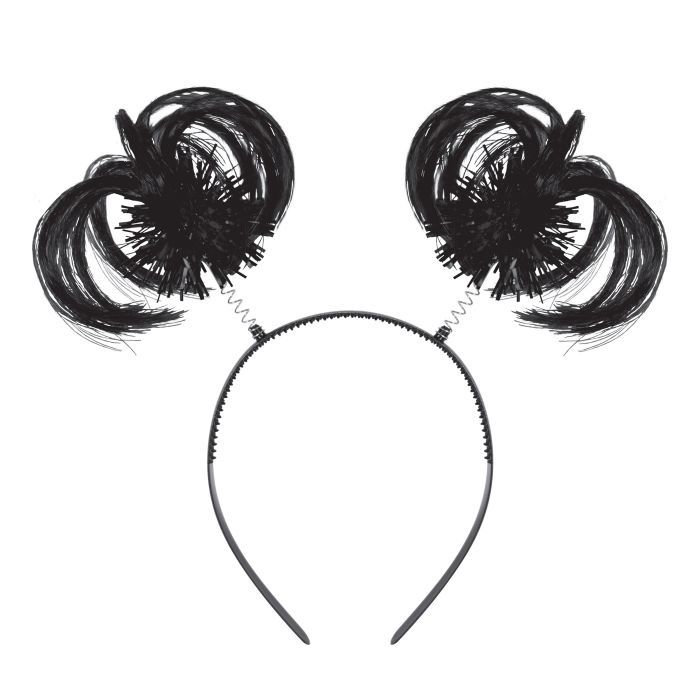 Blk Ponytail Boppers
