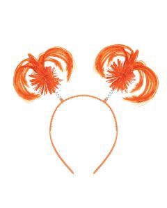 Orng Ponytail Boppers
