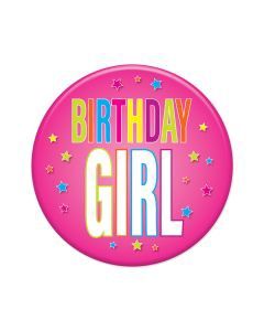 Bday Girl Button