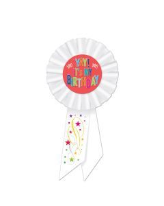 Yay! It's My Bday Rosette
