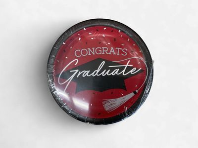 18CT 8.75" RED GRAD PL