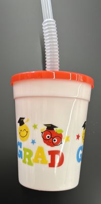 Elementary Grad Straw Cup