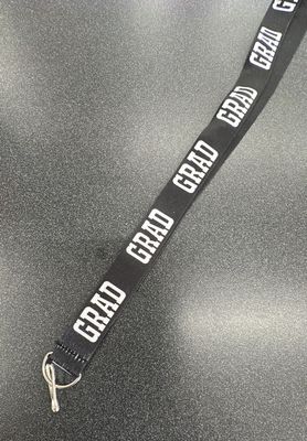 Black Breakaway Lanyard Grad