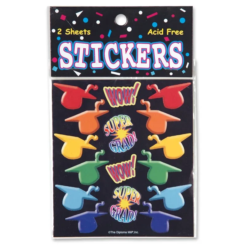2 Sheets Graduation Streakers