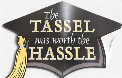 Grad Cap Yard Sign
