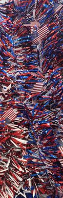 Patriotic Tinsel Garland