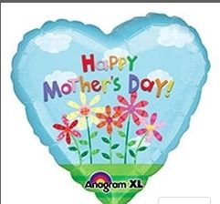 MD05 34" HRT MOTHERS DAY BLLN