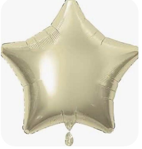 18” Satin Gold Star