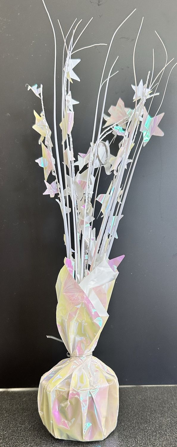 Iridescent Spray Blln Weight 