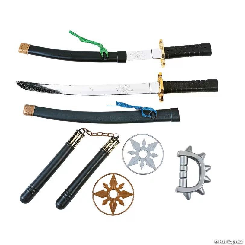 Plastic Ninja Set