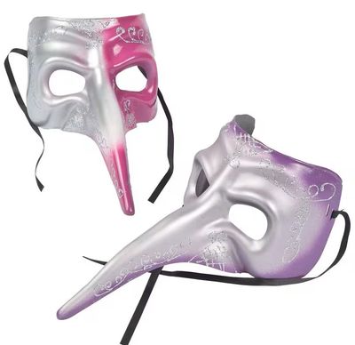 Long Nose Mardi Gras Mask