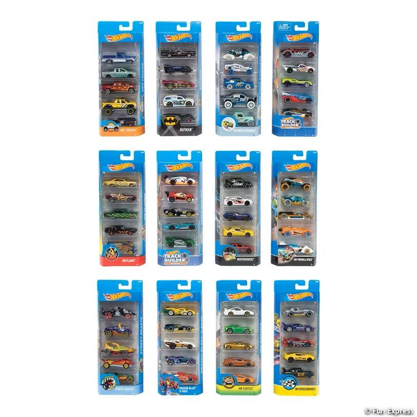 5Ct Hot Wheel Car Assorted