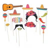 12Ct Fiesta Photo Stick Prop