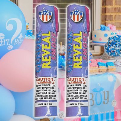 2Ct Blue Gender Reveal Smoke
