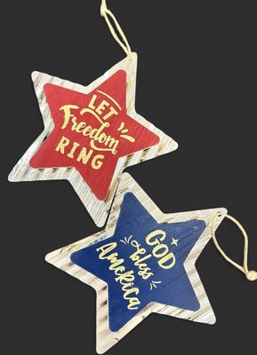 Patriotic Door Decor