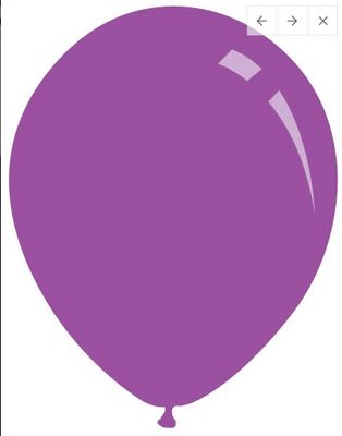 25ct 11" Fashion Violet Latex