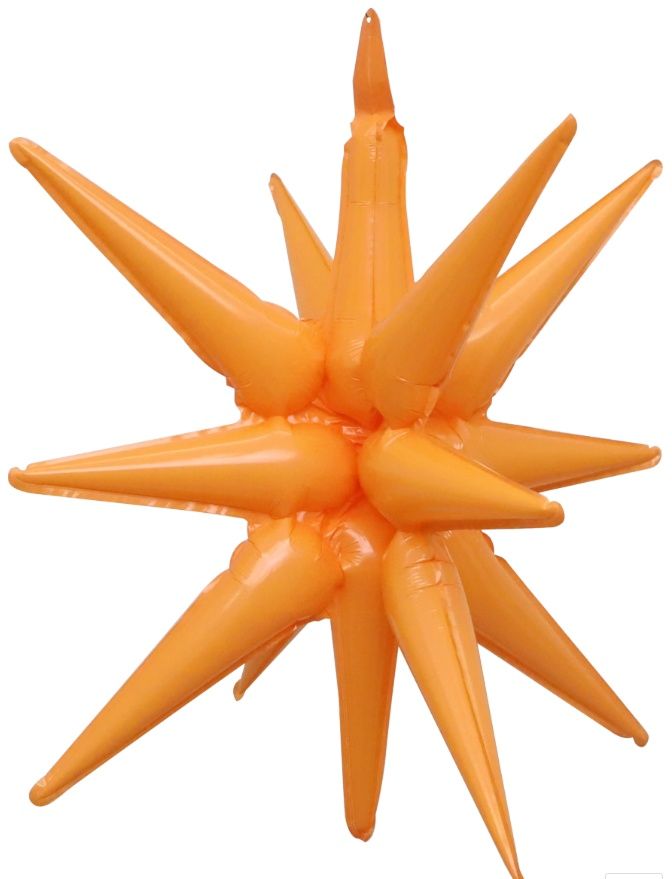 22" A/F Starburst Magic Macaron Orange