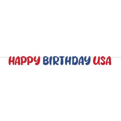 USA 250th Birthday Banner