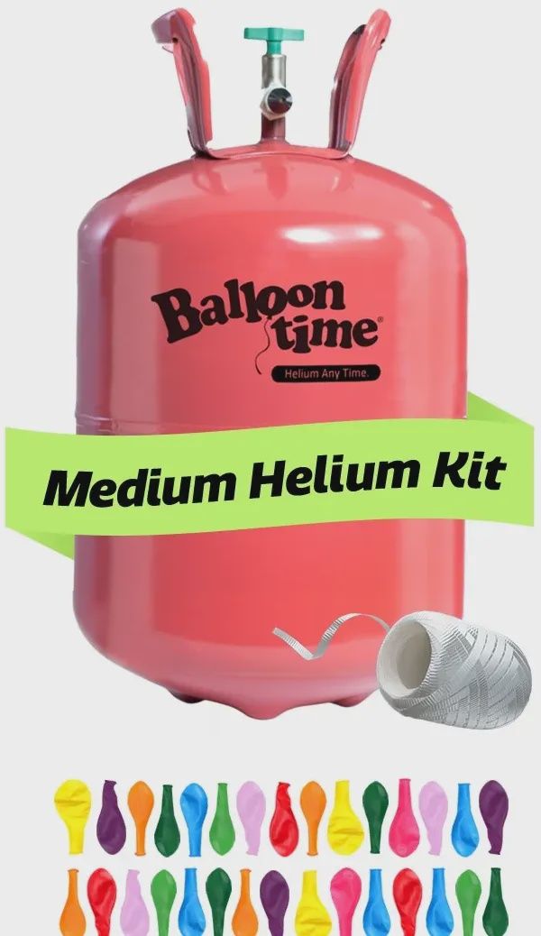 Medium Balloon Helium Tank 30ct