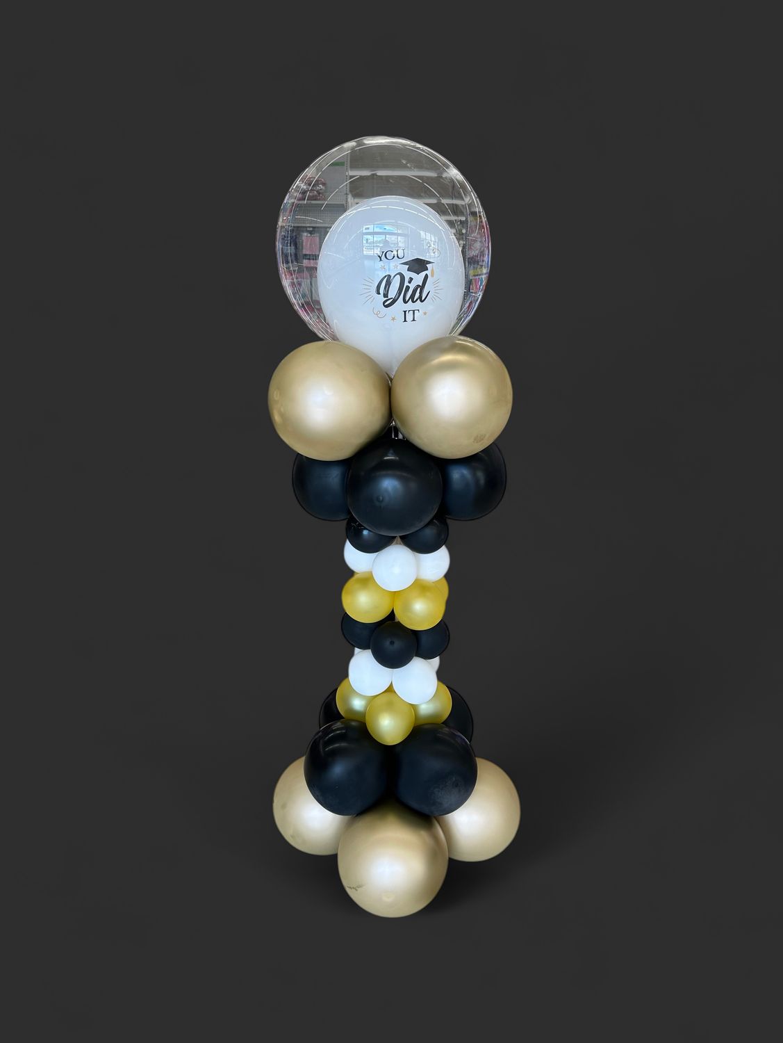 4ft Balloon Stands with wood frame