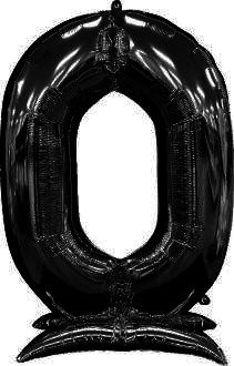 32" Air filled Black Number 0