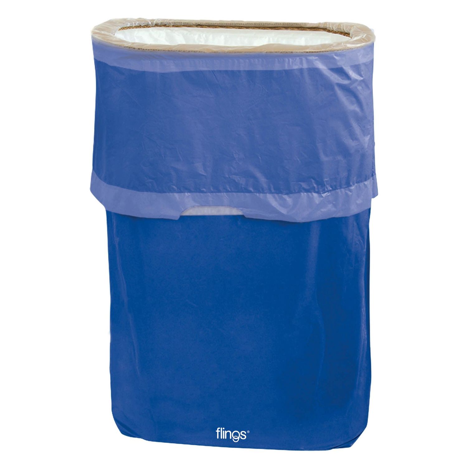 Flings® Bin - Bright Royal Blue