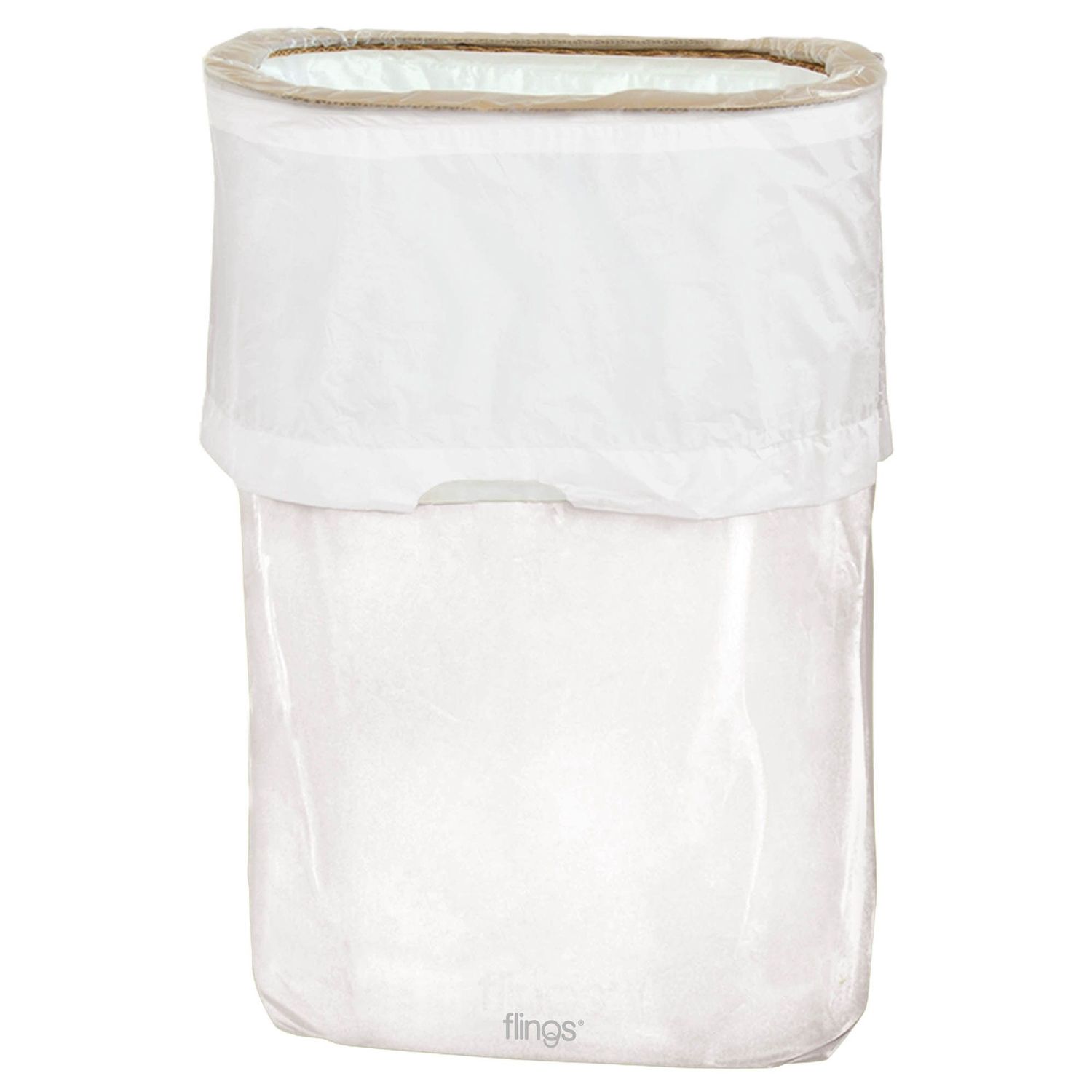Flings® Bin - White