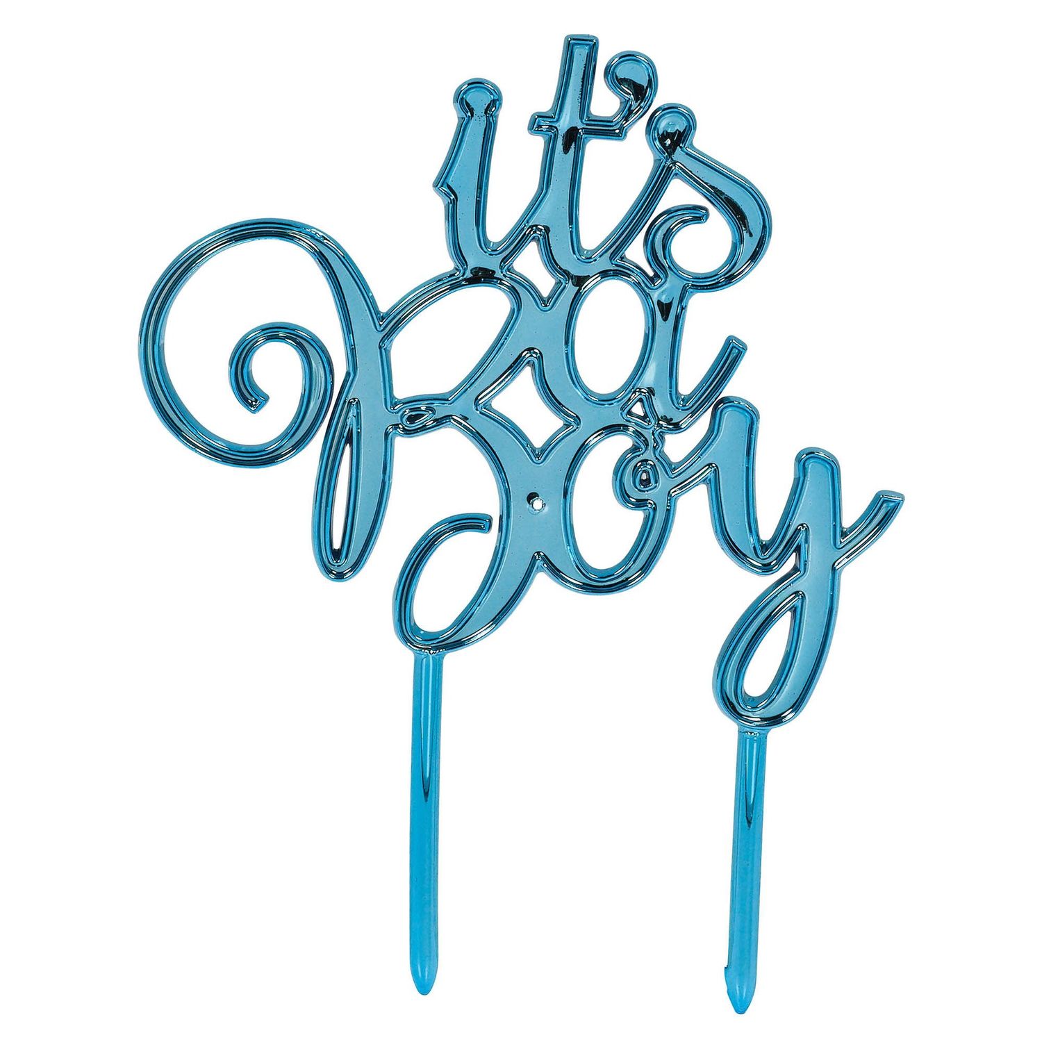 Blue Baby Shower Cake Topper - Boy