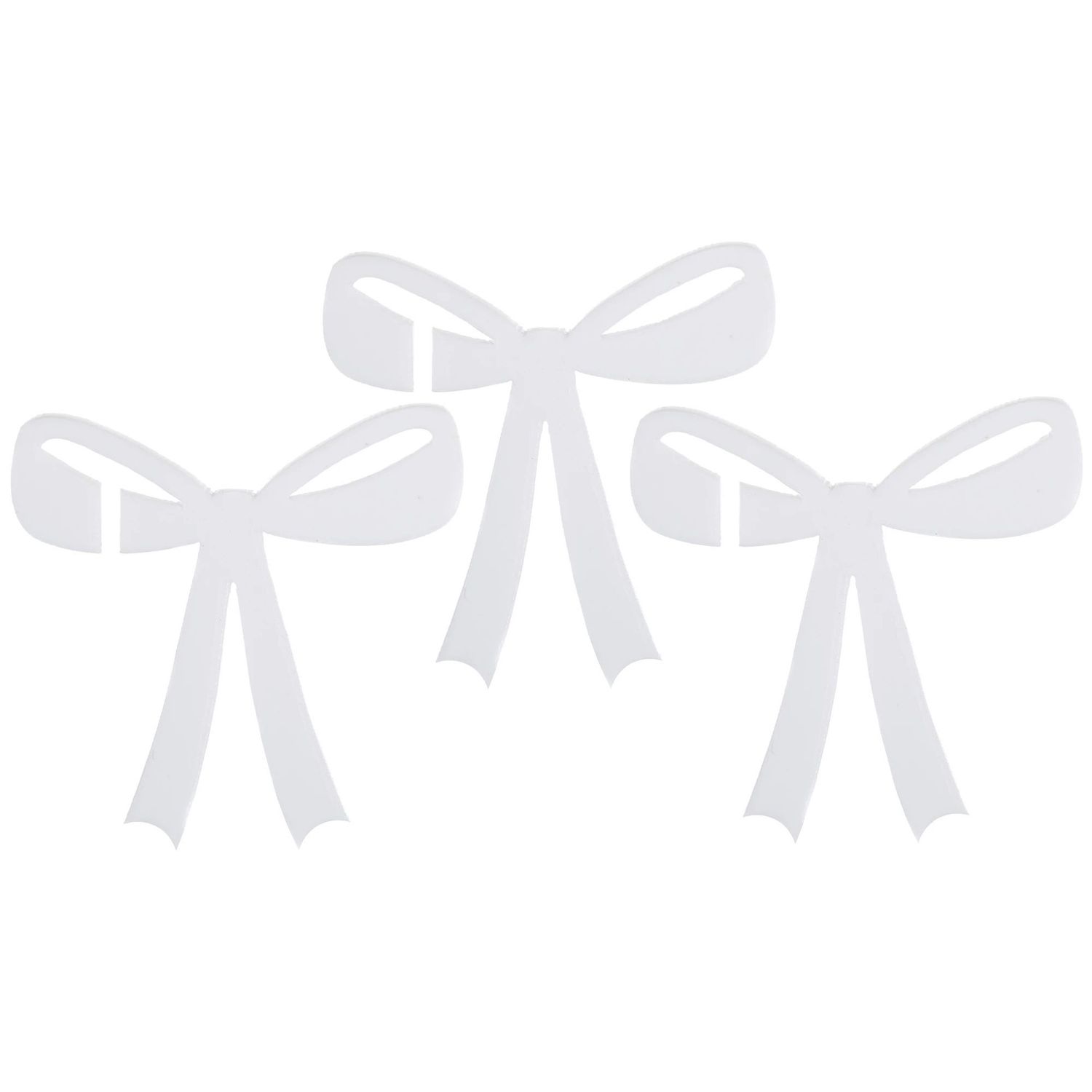 10Ct Bow Drink Charms