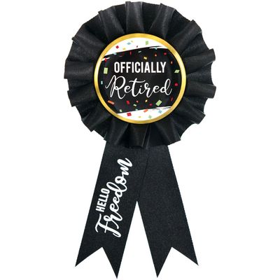 Officially Retired Award Ribbon