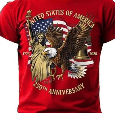USA 250 Anniversary T-shirts