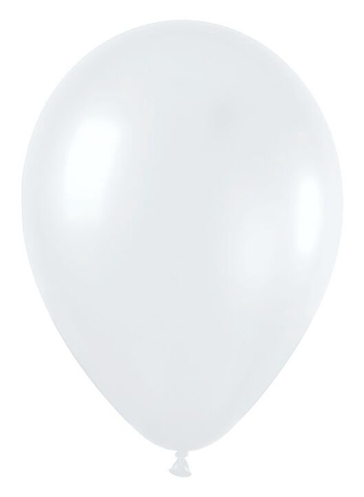 50Ct 5" Pearl White Latex