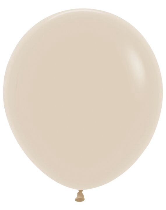 6Ct 18" Deluxe White Sand Latex