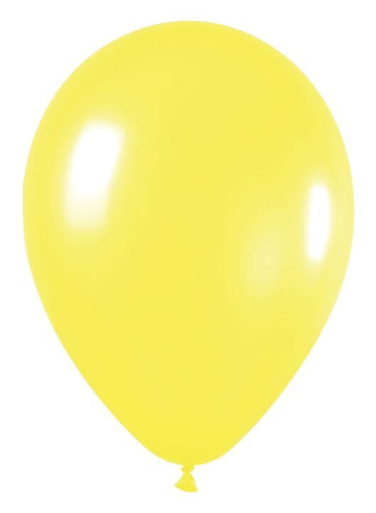 50Ct 5" Sempertex Fashion Yellow Latex