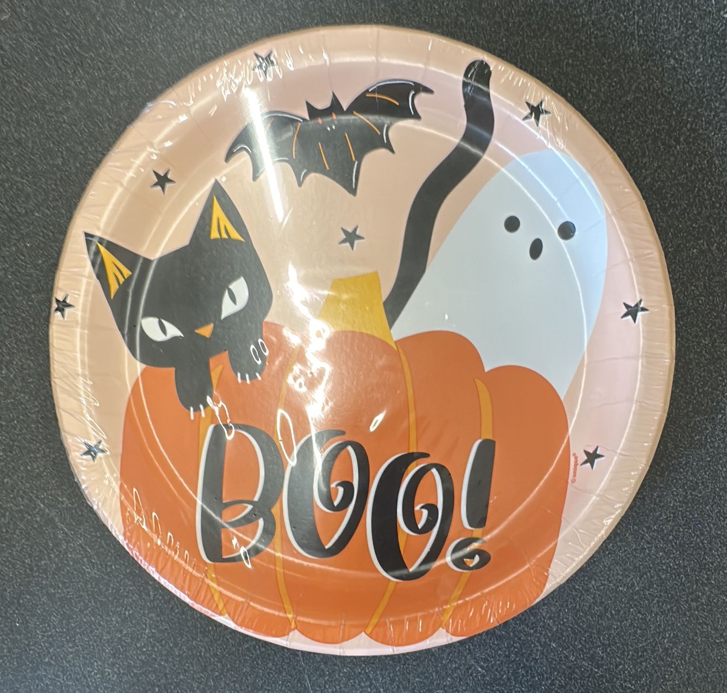 8Ct 9” Cute Halloween Plate