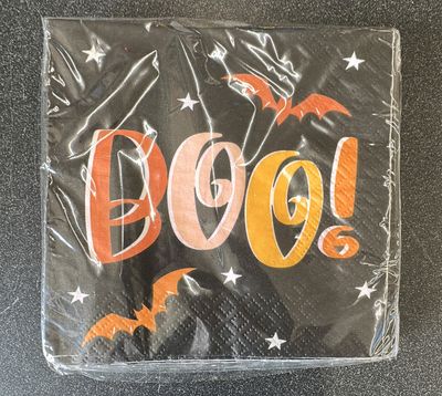 16Ct Cute Halloween Beverage Napkin