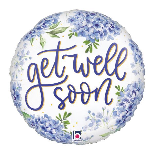 303 18" Get Well Soon Hydrangea