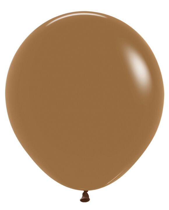 6Ct 18" Sempertex Deluxe Mocha Latex