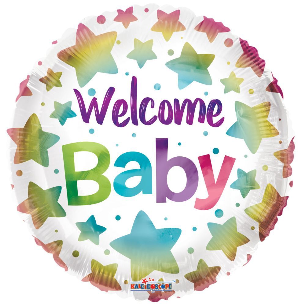 316 18" Welcome Baby Balloon