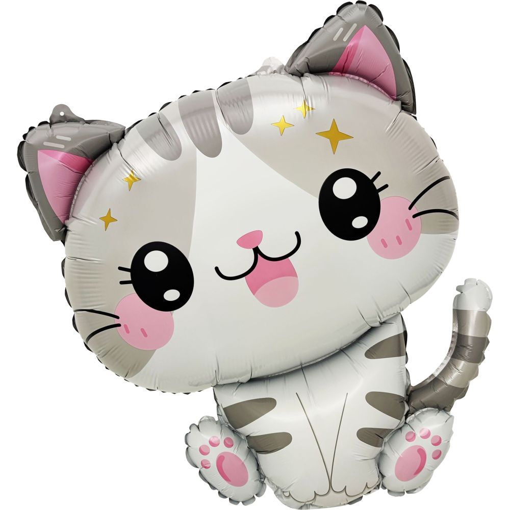 317 28" Starry Kitty Balloon