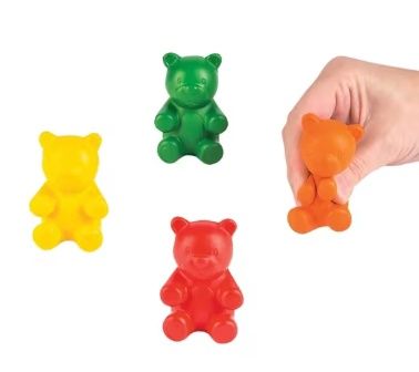 Foam Gummy Teddy Bear Stress Toys