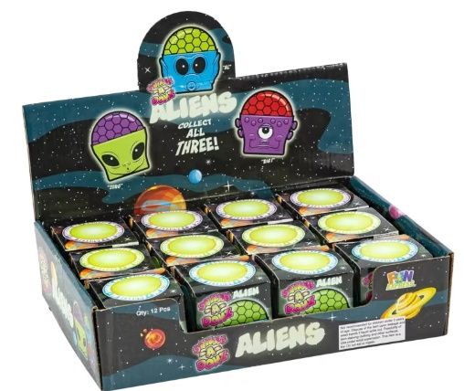 Squeeze-A-Dohz Alien Toys