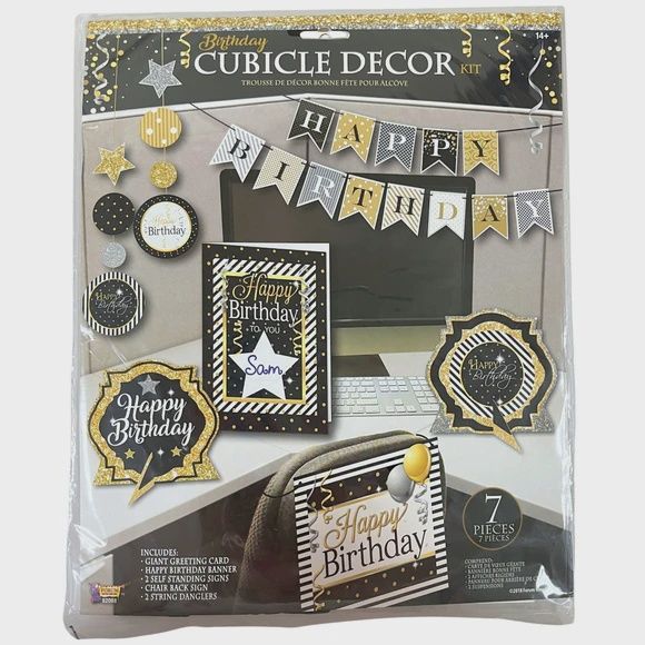 Happy Birthday Cubicle Décor Kit