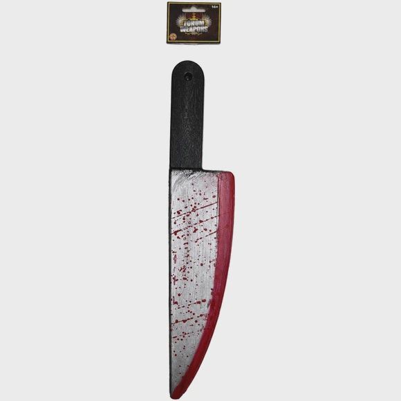 15" Bloody Butcher Knife Halloween Décor