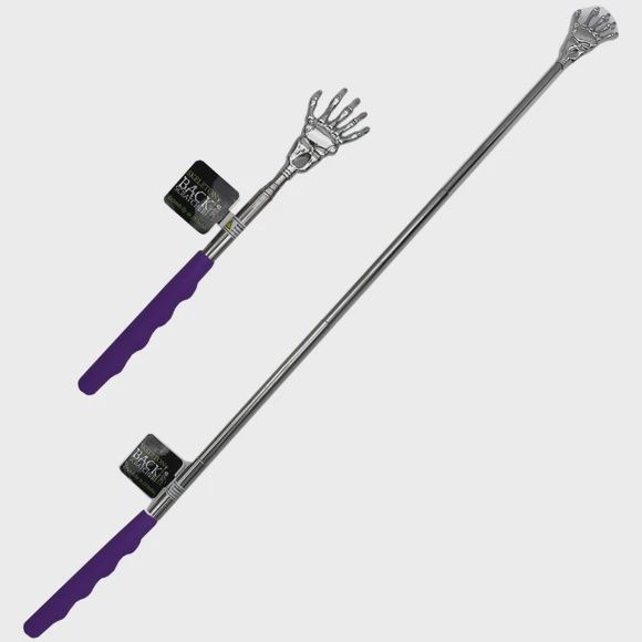 Telescopic Skeleton Back Scratcher in Countertop Display