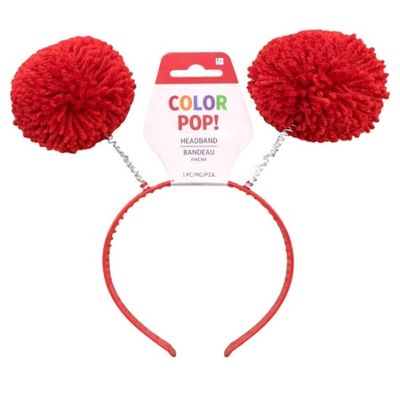 Red Pom-pom Head Bopper