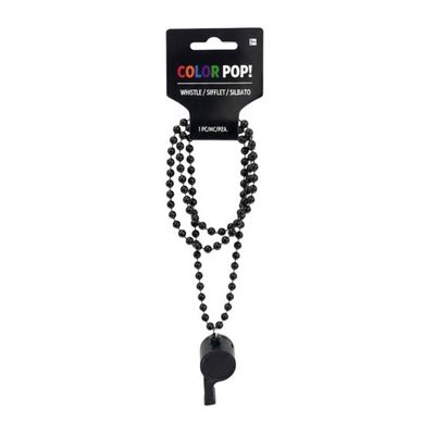 Black Whistle Necklace