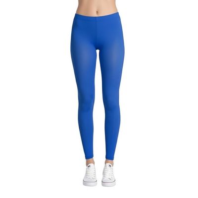 Blue Adult Footless Tights