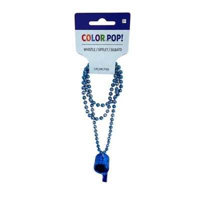 Blue Whistle Necklace